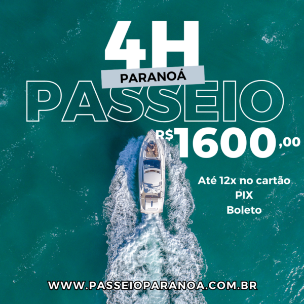Passeio de Lancha - 4h
